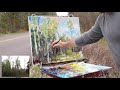 Plein Air Painting: Spring Aspens