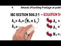 AC 038 - How to figure out the allowable area for a single occupancy building.