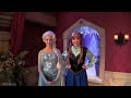 Interactive: Anna and Elsa meet and greet Disneyland Frozen 1080p