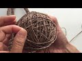 ♻️ Spinning HDPE Grocery Bags into Cord by Hand without Spinning Tools Plarn Yarn Upcycle by GemFOX