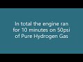 Pure Hydrogen Combustion Engine