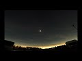 Eclipse 20x time-lapse and real-time video