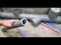 Important details for the distribution and installation of bathroom sewage pipes