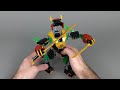 LEGO NINJAGO Dragon's Rising 71817 Lloyd's Elemental Power Mech Speed Build