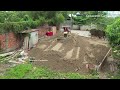 Starting New Project Landfill By Skill MlTSUBlSHl Bulldozer Pushing Sand & 5Ton Truck Dumping Sand
