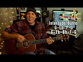 Journey Stone In Love Acoustic Guitar Song Lesson with strum patterns