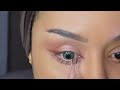 CHINESE DOUYIN MAKEUP TUTORIAL ON BROWN SKIN |Detailed Easy Siren Eyes Makeup Too