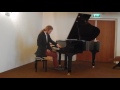 Chopin-Godowsky etude no. 13 for the left hand only, on chopin etude op. 10 no. 6