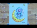 How To Draw A Moon Girl  - Artie's Show