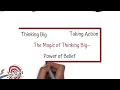 Think Big, Achieve Big: Unlocking the Power of Ambition - The Power of Thinking Big - Book summary