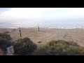 Traveling along the Pacific Ocean on the Amtrak Surfliner fm LA to San Diego
