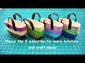 DIY Miniature Doll Mini Straw Bag