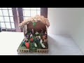 How to make easy Christmas crib - Christmas crib making - how to make Christmas house at home