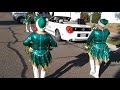 Tutorial of Sun City Poms doing the marching routine for Wagon Wheel at the Litchfield Xmas Parade.