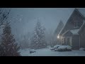 Restful Sleep and Tranquility | Snowstorm Sleep Aid | Tranquil Wind Sounds for Stress Relief