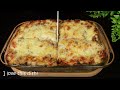 An Italian chef taught me this lasagne recipe! Simple and delicious dinner!