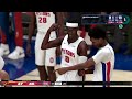 NBA 2K24 My Career Starting 5 - Game Winner vs All-Time Heat With Pistons!