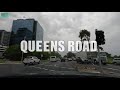 🇦🇺DRIVE TOUR AUSTRALIA - Driving from Russell street to Queens road in Melbourne, Victoria☔🏙️