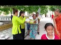 Chú Hùng Tặng 1 Tấn Gạo 1500 Bánh Ít và Nhu Yếu Phẩm đến Bà Con Khmer ở Tịnh Biên | HQ #1260