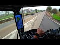 Next POV video Nikotimer NL D NL to customer for load truck and back to warehouse in netherlands