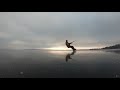 How to Kiteboard on Ice - Switchblade Ice kiteboarding - Snowkiting