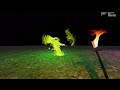 Quick demo of the flames effect