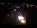 2015 hood river fireworks show Aerial Video