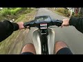 Test ride Yamaha Alfa | 4K | 2Tak kencang pada zaman nya