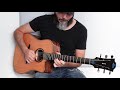 Pink Floyd Comfortably Numb... But It's a 10 Minutes Acoustic Guitar Solo! Lag HyVibe Smart Guitar