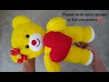 😍How to Make a Big Plush Teddy Bear/❤The Best Gift for Valentine's Day and Birthdays