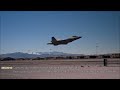 Red Flag. Powerful RAF Eurofighter Typhoon fighters on exercises in Nevada, USA.