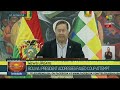Bolivian President Luis Arce talks about his brief communication with Evo Morales