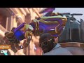Carrying with Wrecking Ball to prove he is the best hero in Overwatch 2.