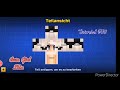 Pixel Gun 3D Cute Girl Skin : Tutorial