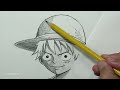 How To Draw LUFFY For Beginners! - Easy Tutorial!