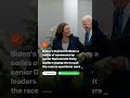 US President Joe Biden ends re-election bid, endorses running mate Kamala Harris
