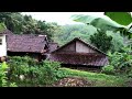 Super Heavy Rain in a mountain village | The smell of red soil | Coming Rain To focus at home