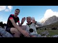 Tour around the Sassolungo starting from Passo Sella: Rifugi Demetz, Vicenza and Comici