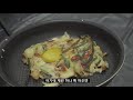 Eng sub) A solitary valley, a dog, and camping in the rain (in KOREA)