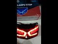 Lampu Stoplamp LED 3 in 1 Sein Running Strobo Yamaha Nmax 155 Merk MBK