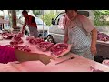 今天华哥一头猪差点被一锅端，华嫂急眼追了一条街，看看咋回事？#pork #猪肉 #玖叔vlog#华哥猪肉#玖叔猪肉#豬肉