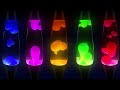 Colorful Lava Lamps Video with Relaxing Music. Abstract Liquid! 1 Hour 4K Satisfaying Colorful Fluid