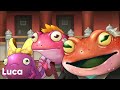 Pixar movies portrayed by Amphibia.