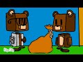 большие проблемы в гигантском доме Super Bear Adventure (анимация)