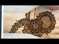 Very Beautiful Khafeef Henna Design | Latest Dubai style Henna Designs tutorial  | #thouseenshenna