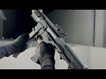 Unbox ARP9 Metal Gear Box Chip Assault Rifle Electric Splatter Gel Ball Blaster Outdoor Toy Gun!