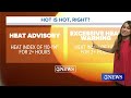 Heat advisories to return this week
