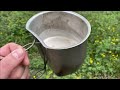 Wild Camping Using Only Army Surplus kit - Military Surplus Camp