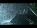 Fall Into Sleep in 3 Minutes with Torrential Rain on Metal Roof & Massive Thunder Sounds At Night