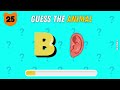 Guess the ANIMAL by Emoji | QUIZ ONLY